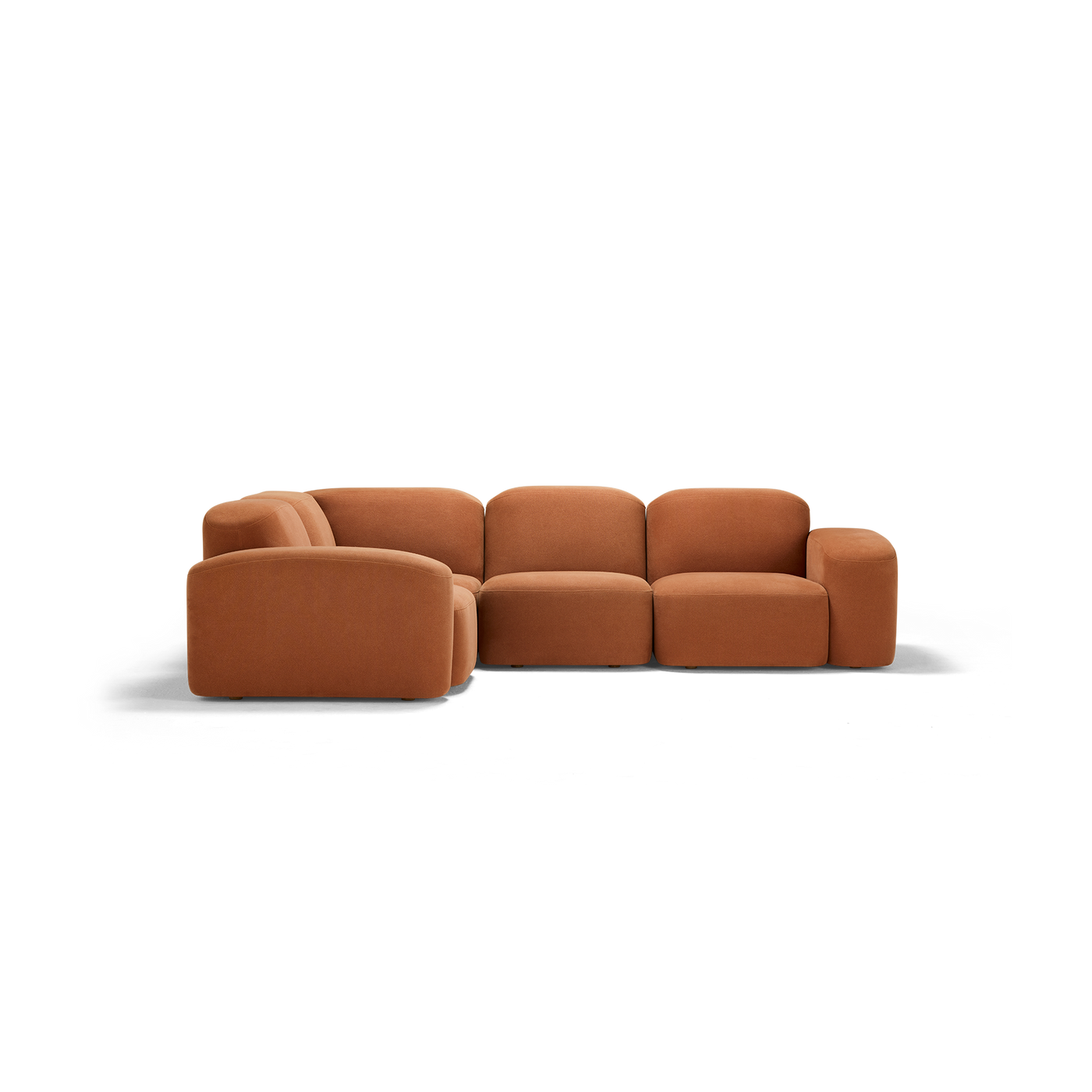 Muse 4 Piece Modular Sofa - [ Cabarita Hazel ]