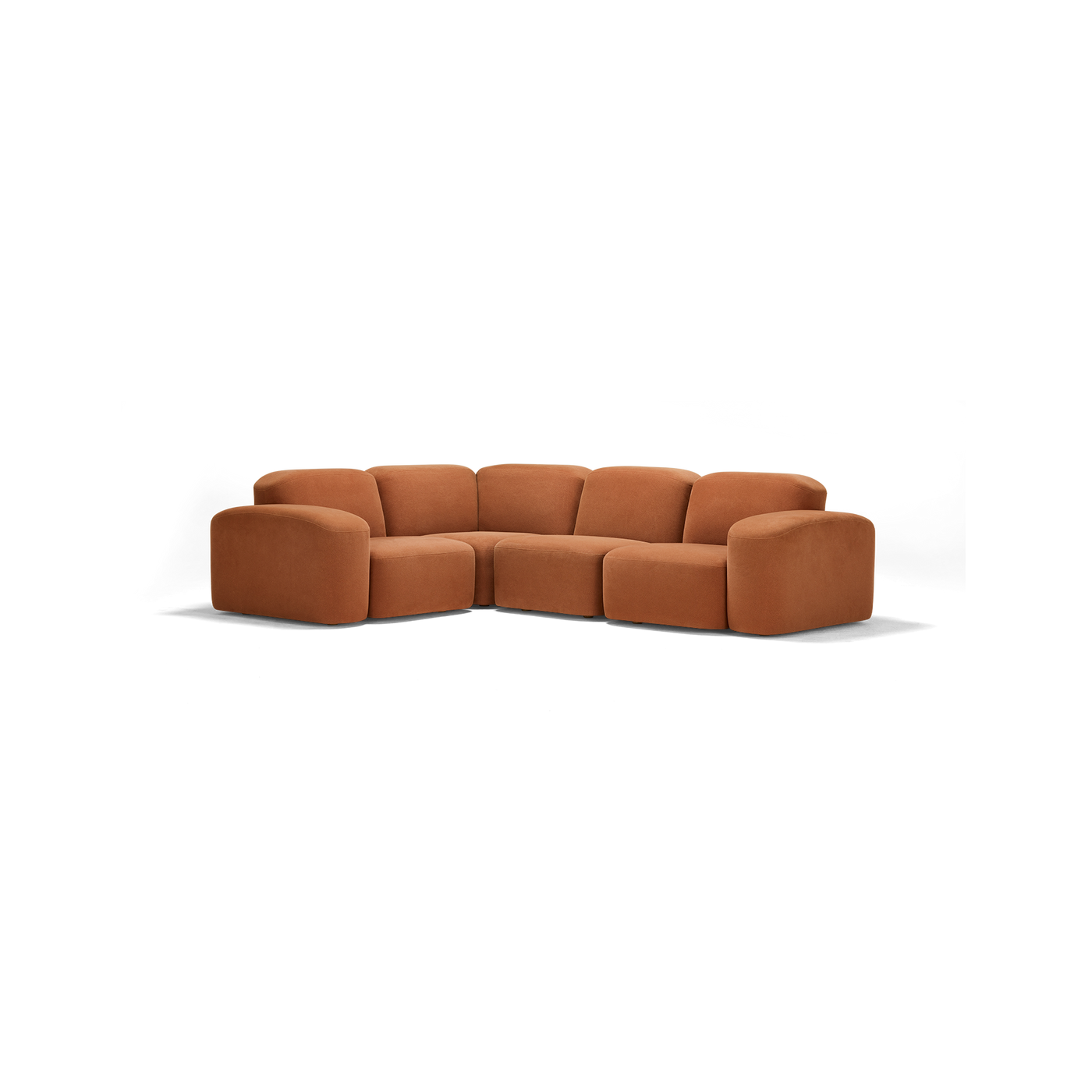 Muse 4 Piece Modular Sofa - [ Cabarita Hazel ]