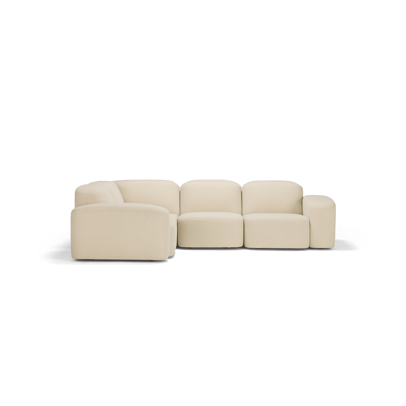 Muse 4 Piece Modular Sofa - [ Cabarita Natural ]