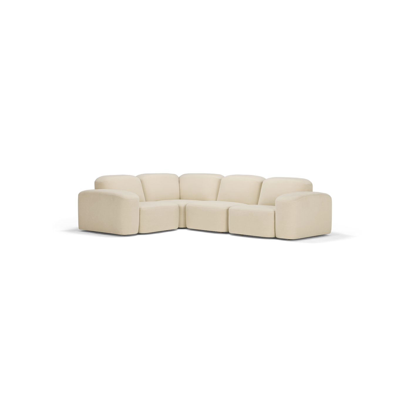 Muse 4 Piece Modular Sofa - [ Cabarita Natural ]