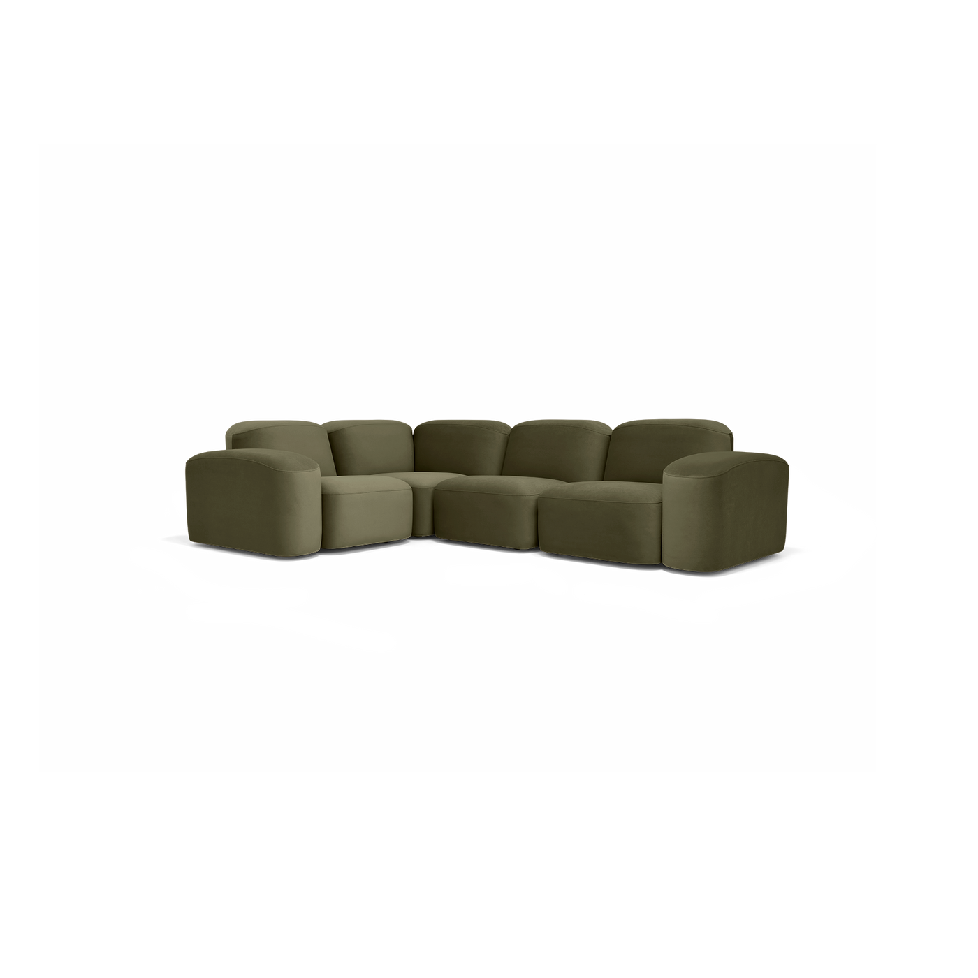 Muse 4 Piece Modular Sofa - [ Malibu Matcha ]