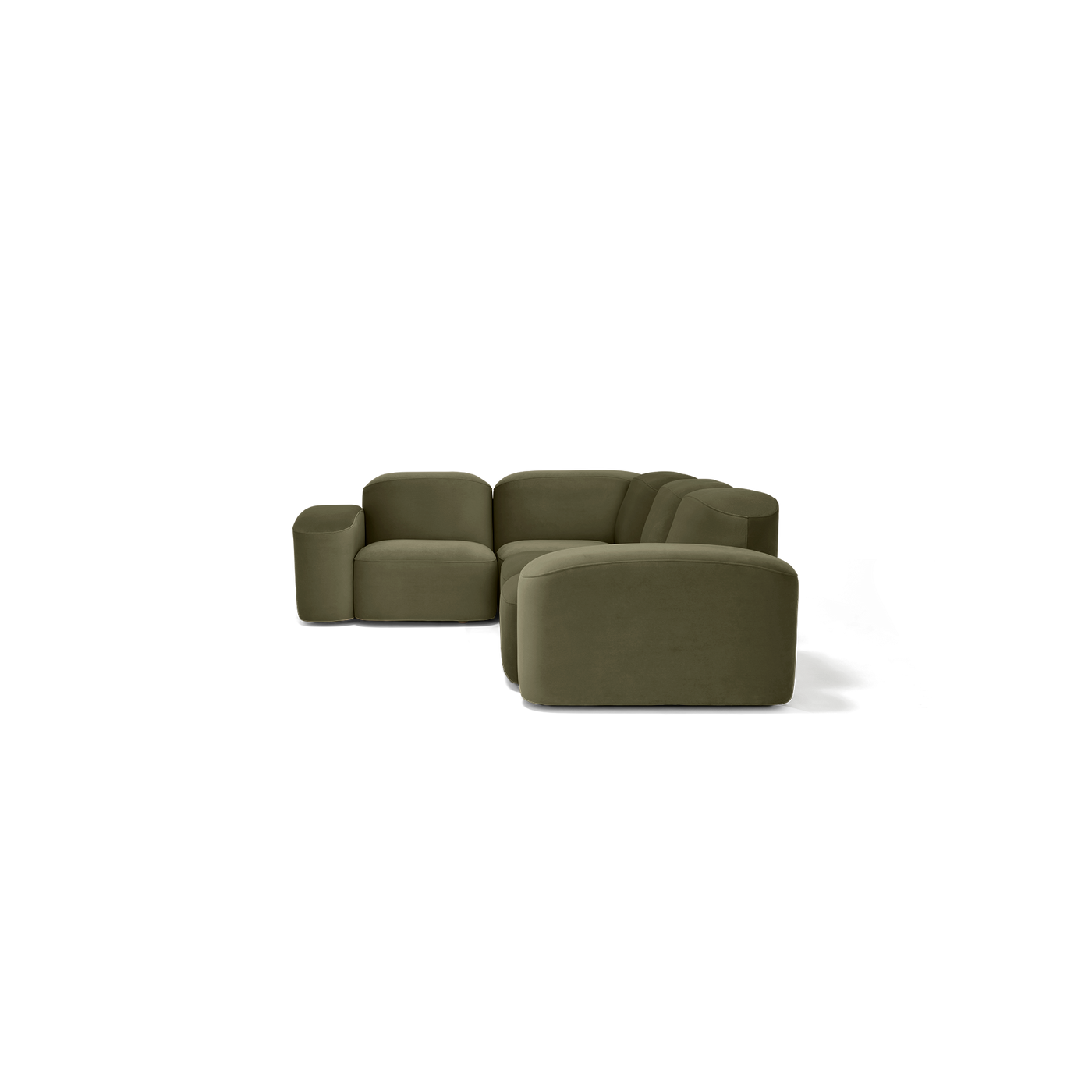 Muse 4 Piece Modular Sofa - [ Malibu Matcha ]