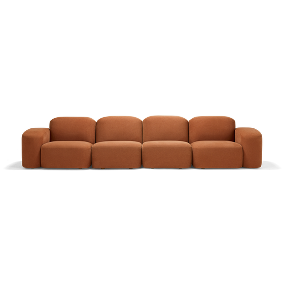 Muse 4 Seat Sofa - [ Cabarita Hazel ]