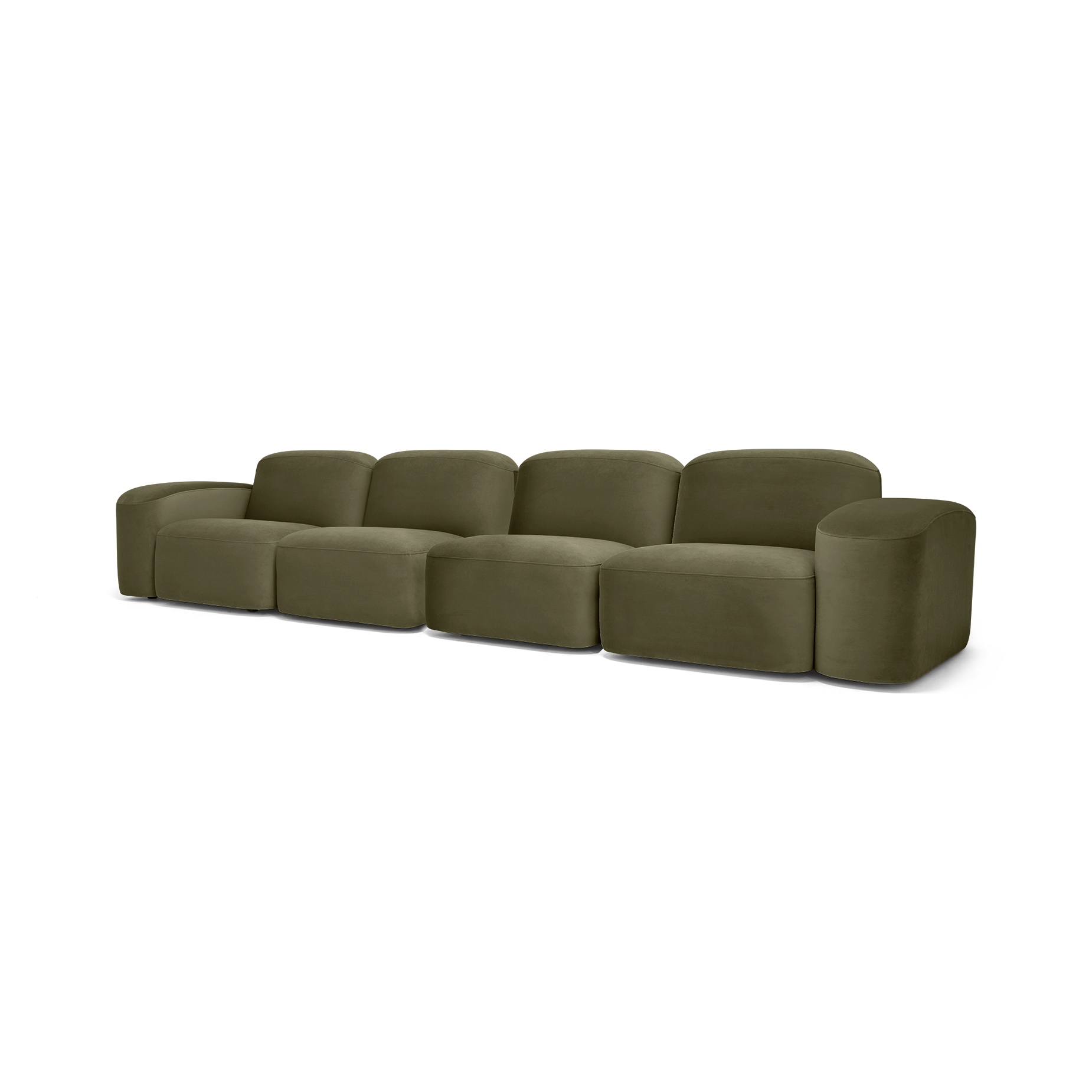 Muse 4 Seat Sofa - [ Malibu Matcha ]