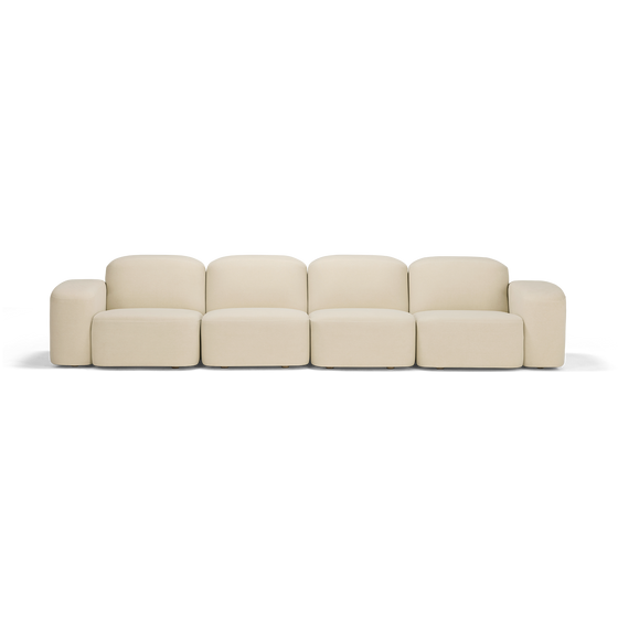 Muse 4 Seat Sofa - [ Cabarita Natural ]