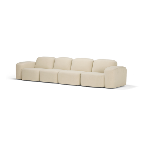 Muse 4 Seat Sofa - [ Cabarita Natural ]