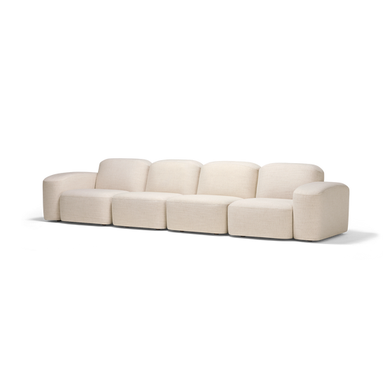 Muse 4 Seat Sofa - [ Hyams Sable ]