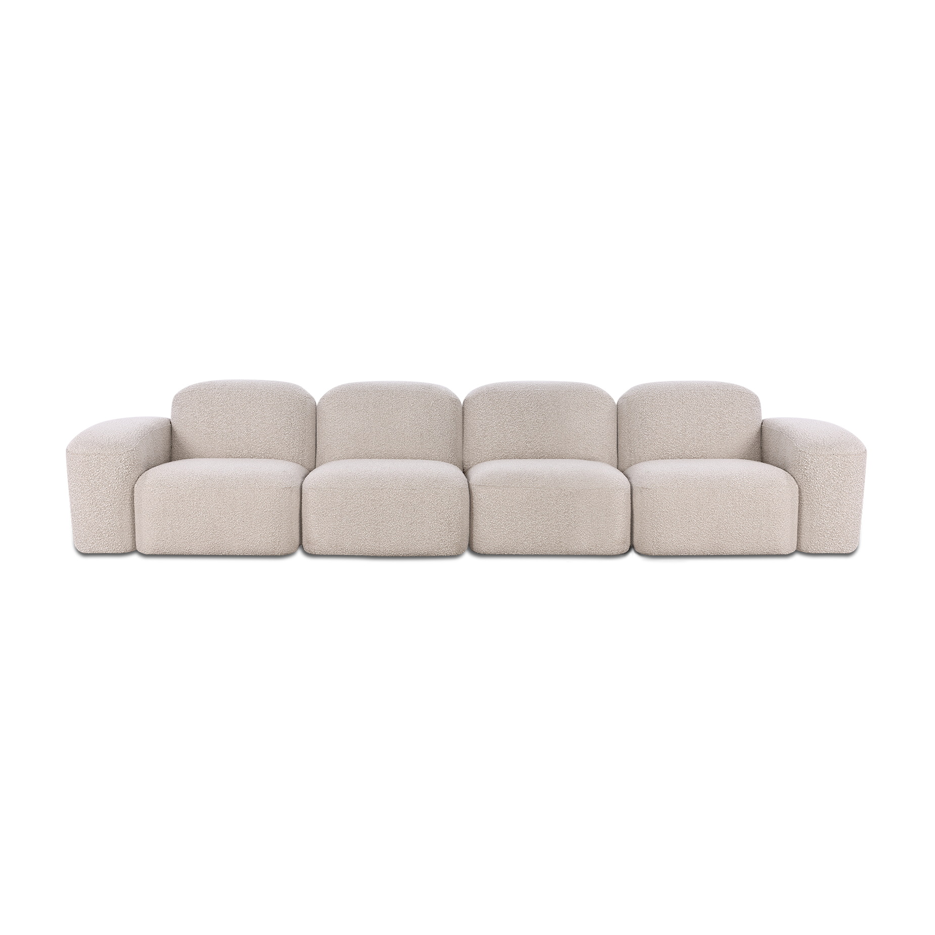 Muse 4 Seat Sofa - [ Bronte La Creme ]