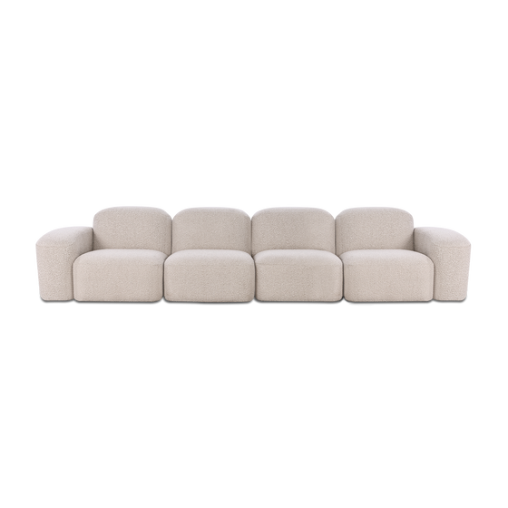 Muse 4 Seat Sofa - [ Bronte La Creme ]
