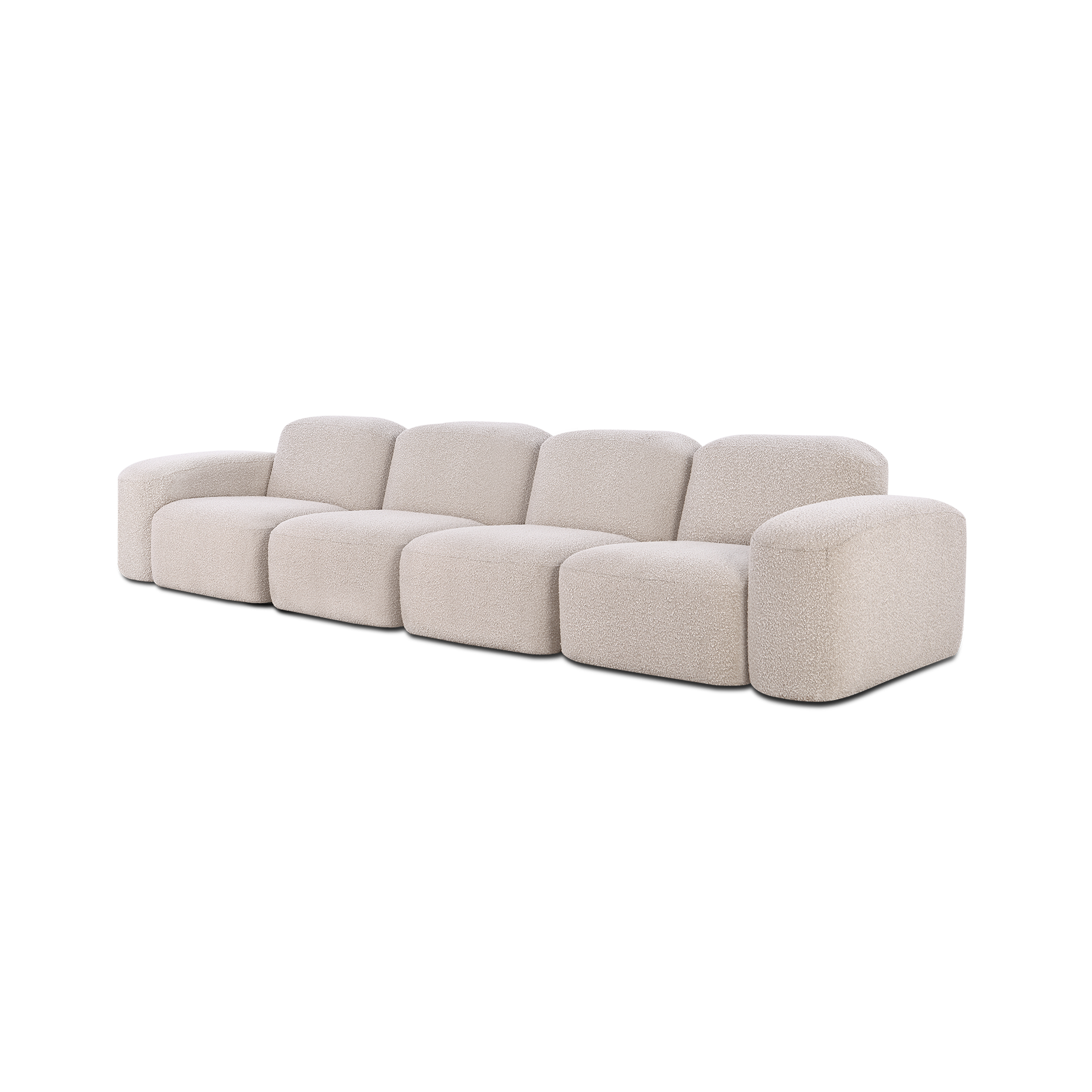 Muse 4 Seat Sofa - [ Bronte La Creme ]