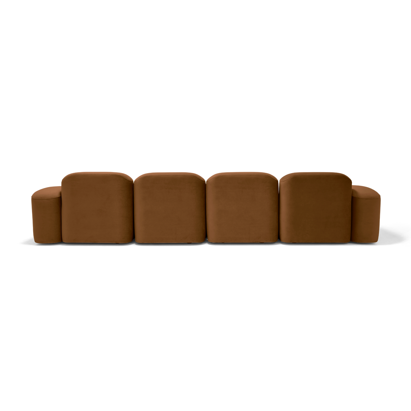 Muse 4 Seat Sofa - [ Malibu Cognac ]