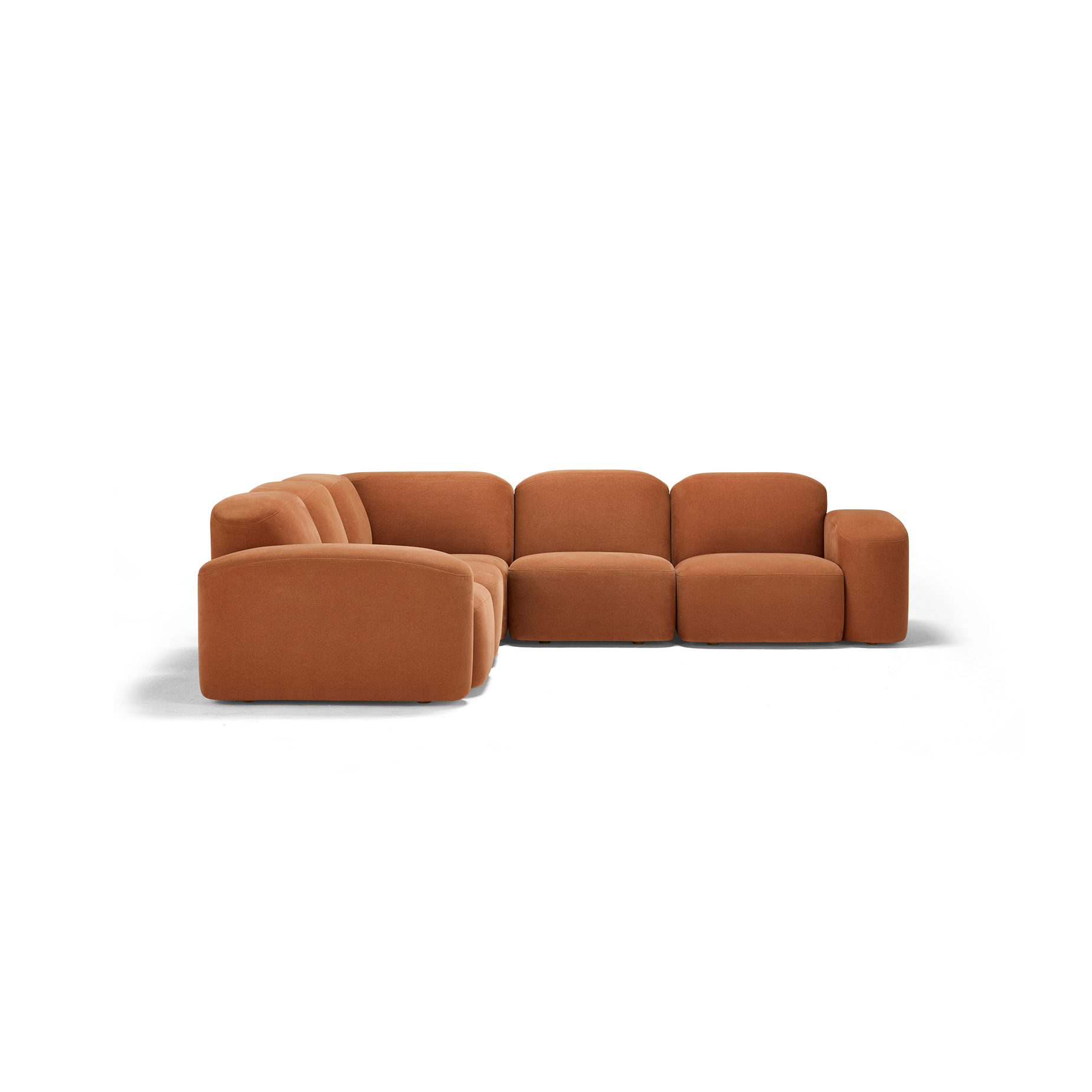 Muse 5 Piece Modular Sofa - [ Cabarita Hazel ]