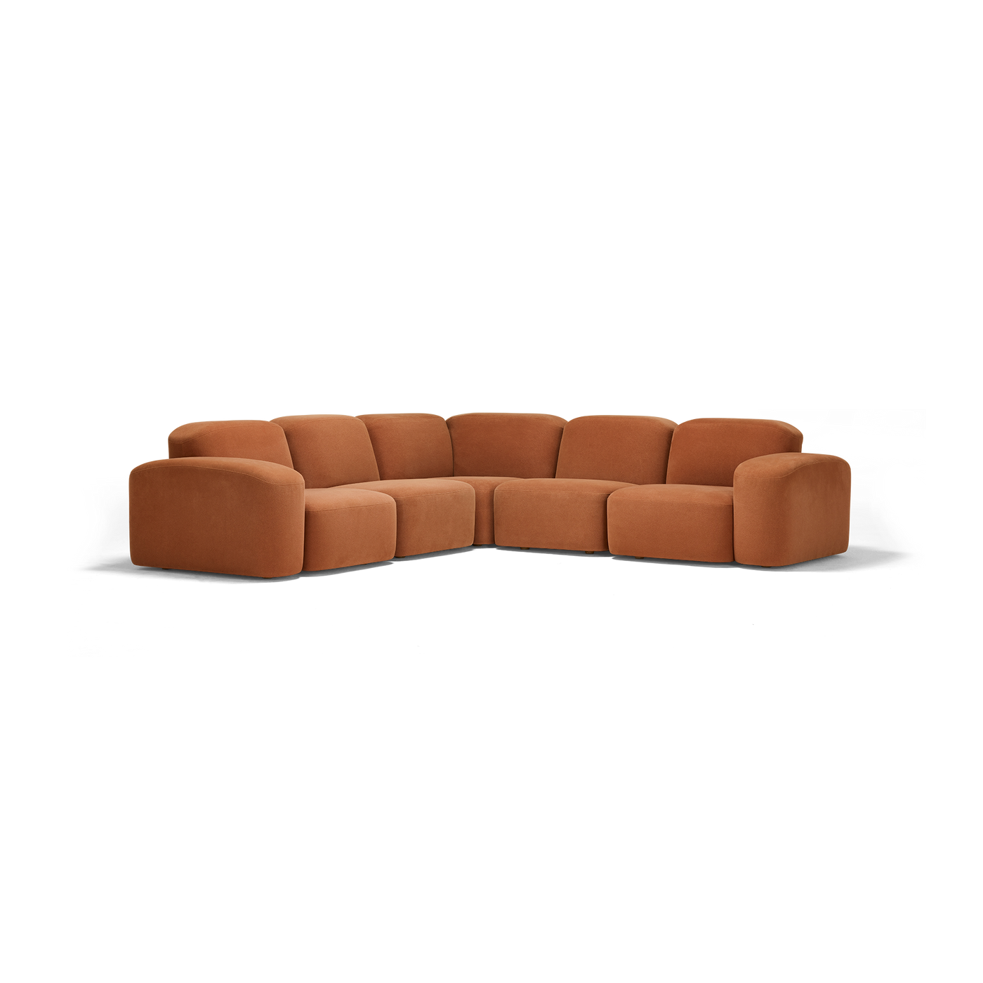 Muse 5 Piece Modular Sofa - [ Cabarita Hazel ]