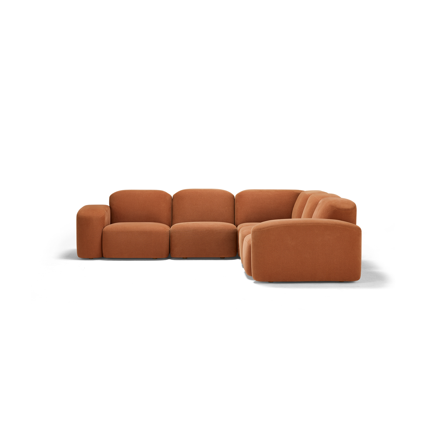 Muse 5 Piece Modular Sofa - [ Cabarita Hazel ]