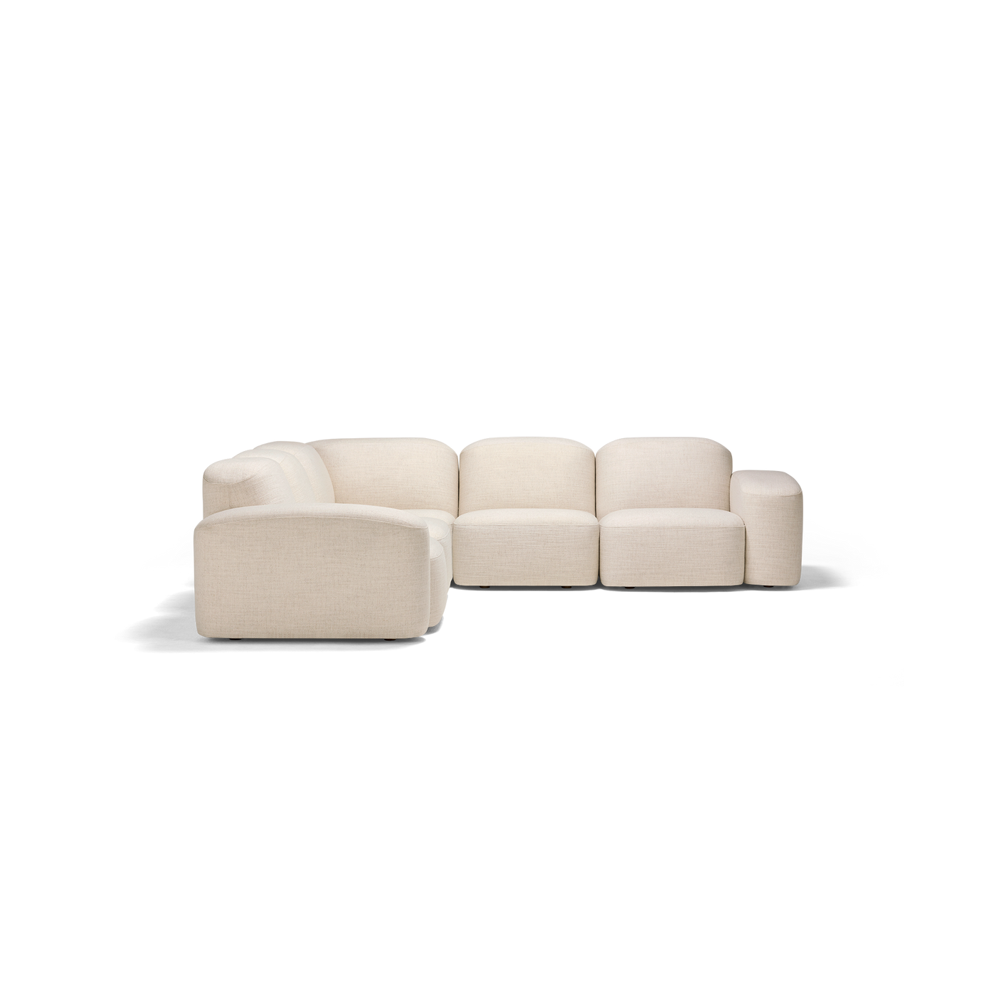 Muse 5 Piece Modular Sofa - [ Hyams Sable ]