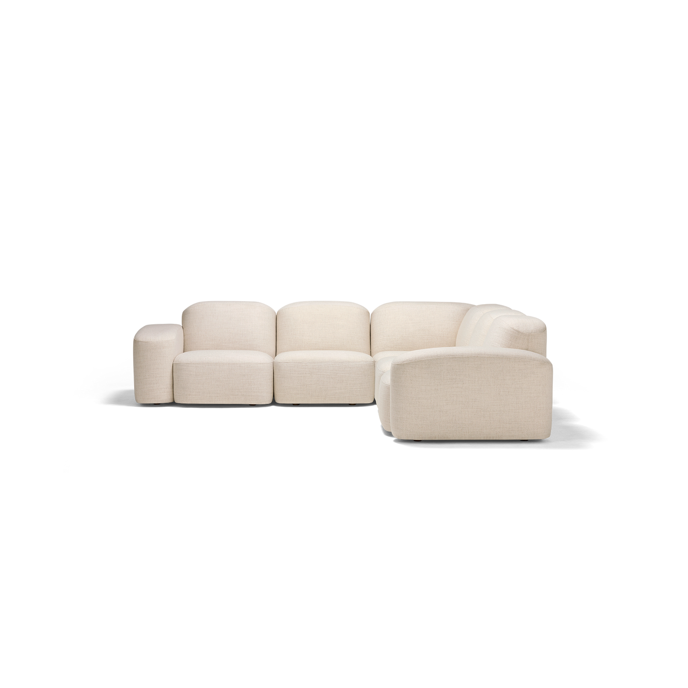 Muse 5 Piece Modular Sofa - [ Hyams Sable ]