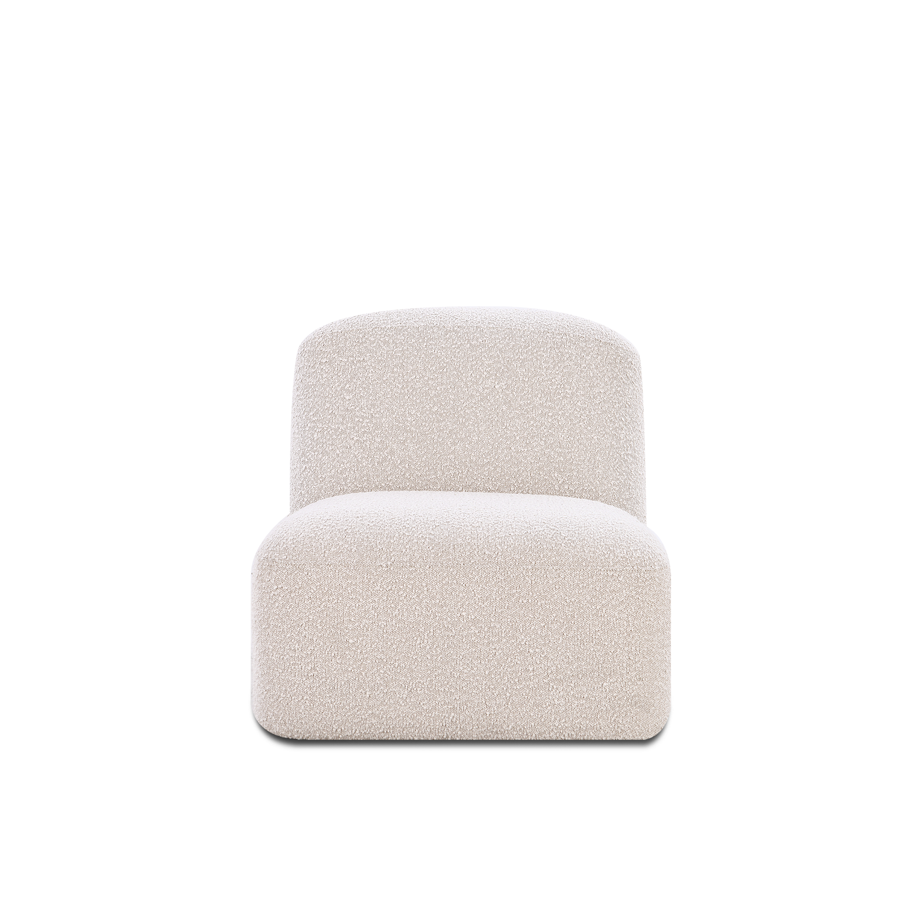 Muse Armless Modular Piece - [ Bronte La Creme ]