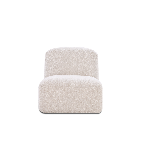 Muse Armless Modular Piece - [ Bronte La Creme ]