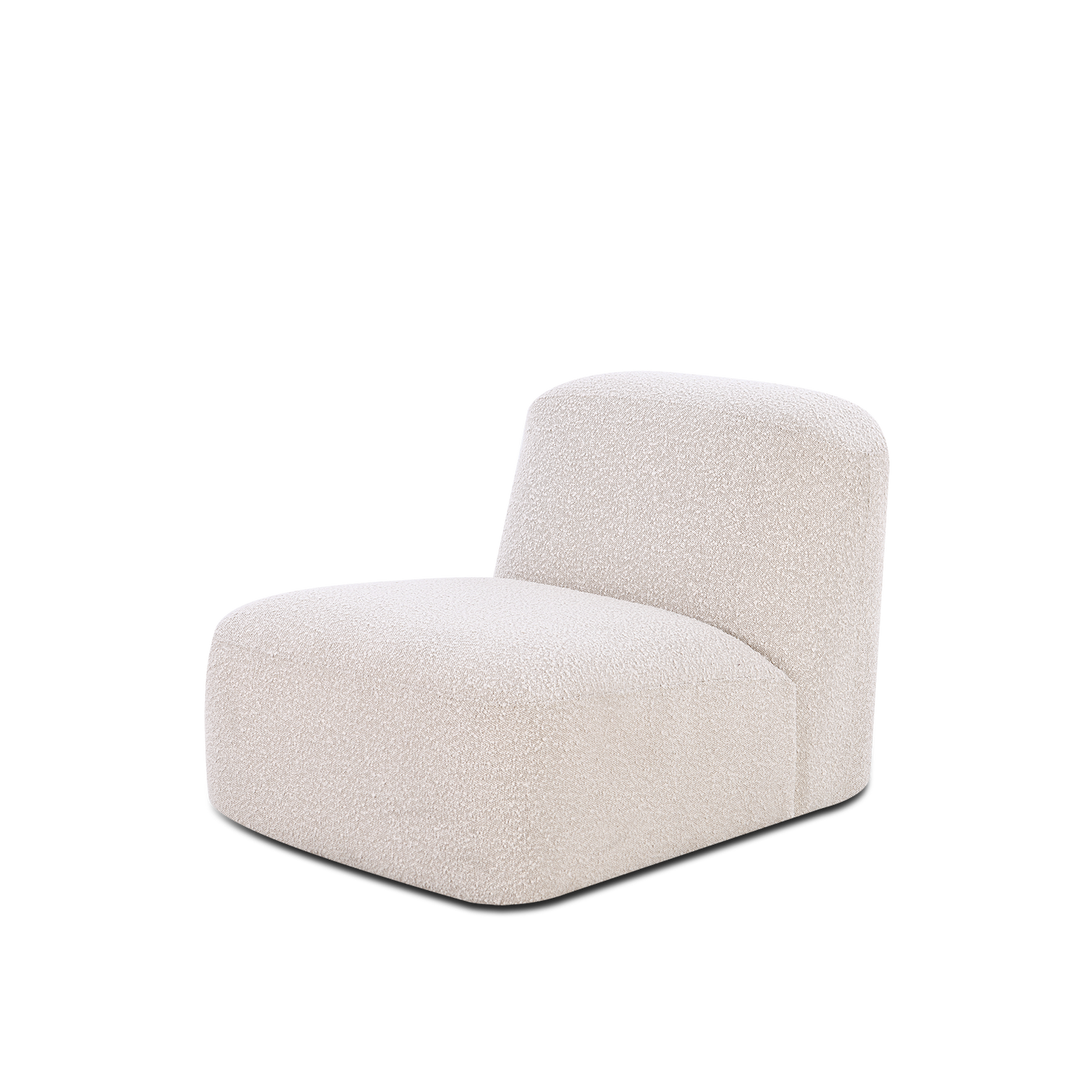 Muse Armless Modular Piece - [ Bronte La Creme ]