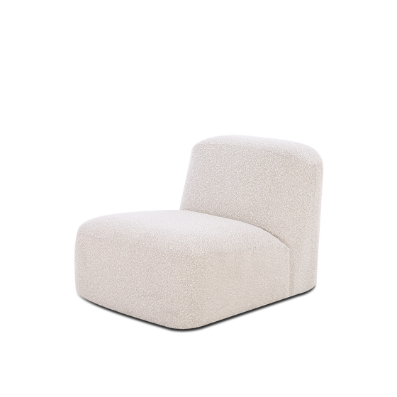 Muse Armless Modular Piece - [ Bronte La Creme ]