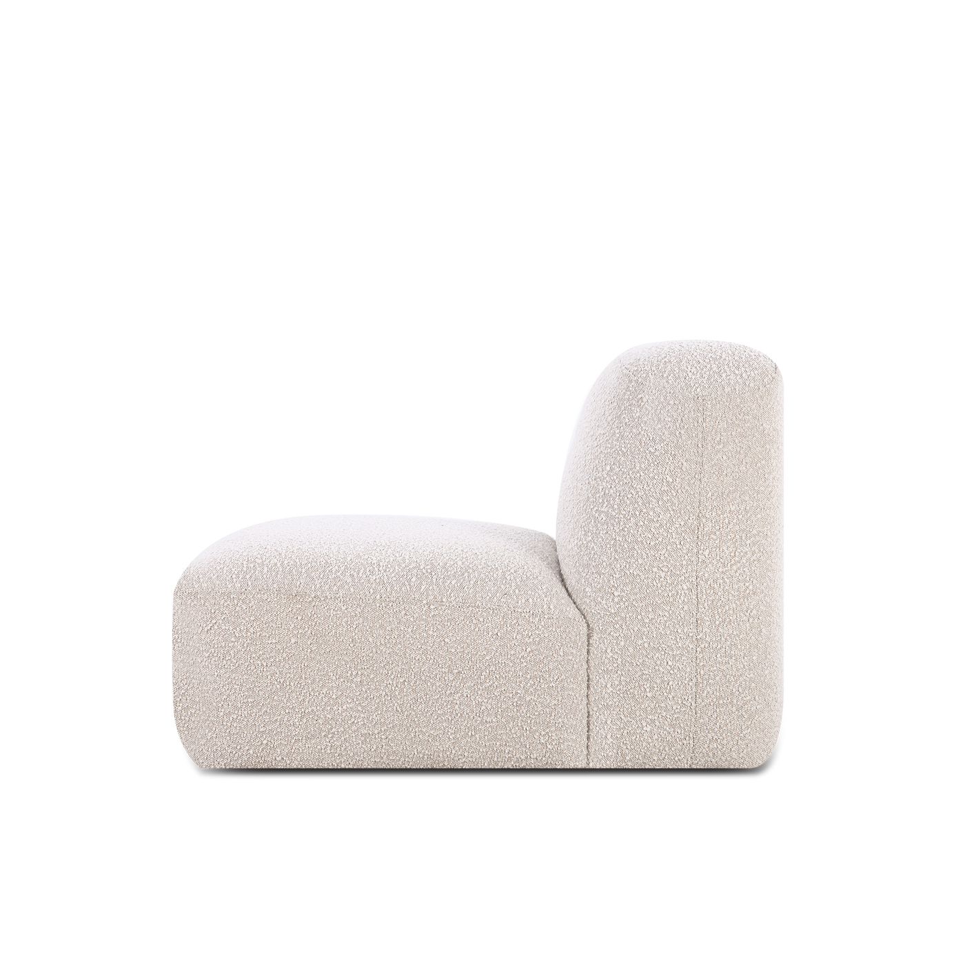 Muse Armless Modular Piece - [ Bronte La Creme ]