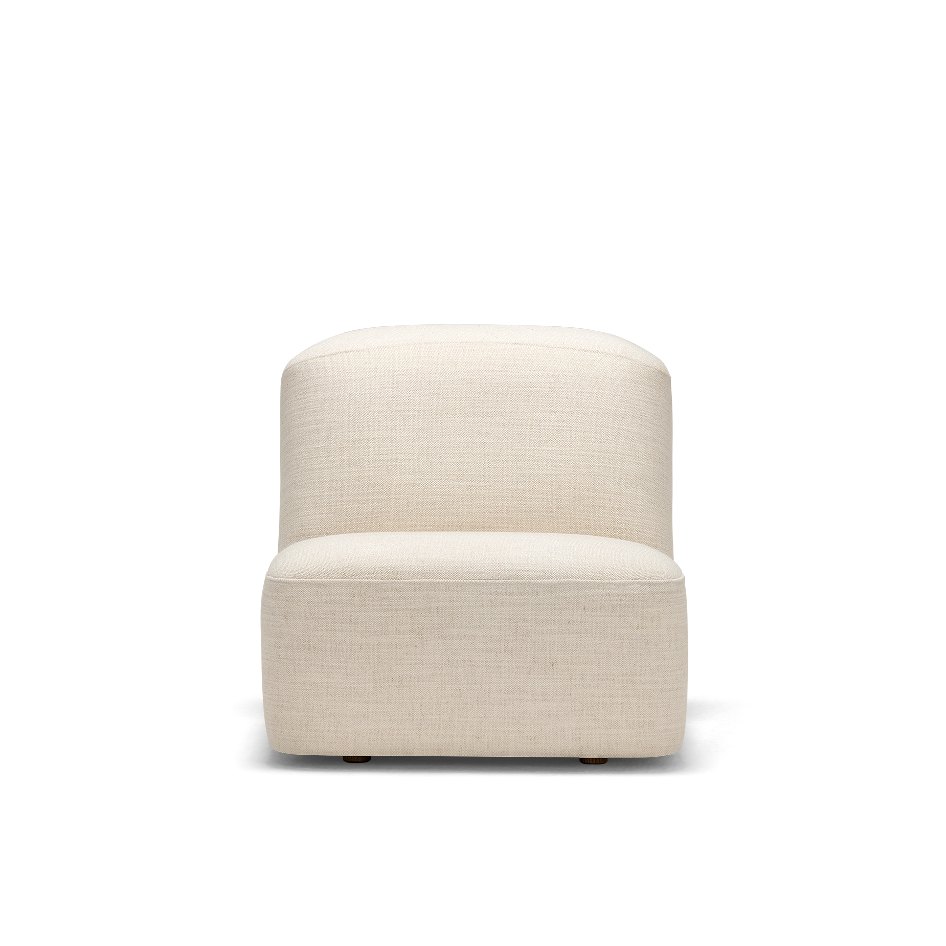 Muse Armless Modular Piece - [ Hyams Sable ]