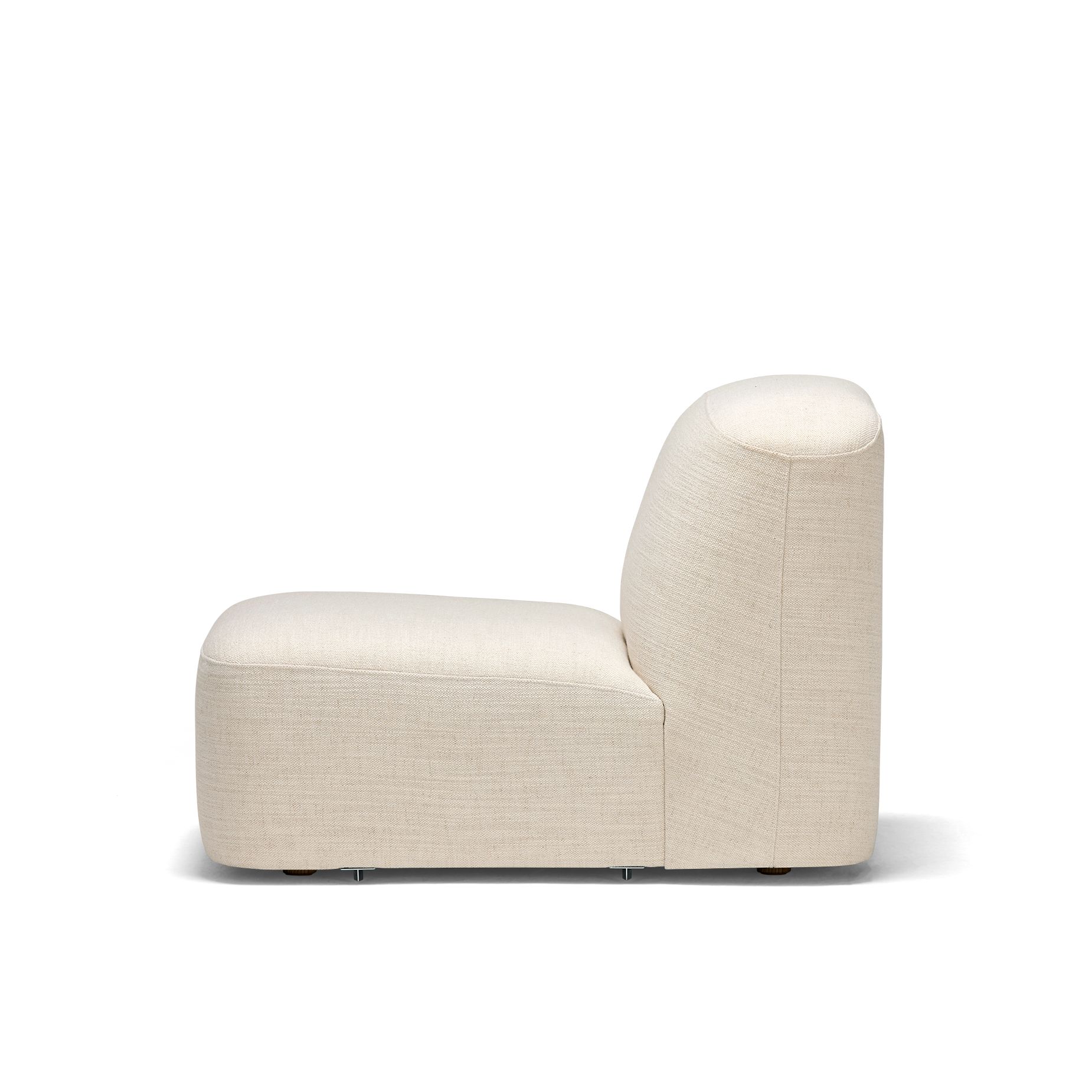 Muse Armless Modular Piece - [ Hyams Sable ]