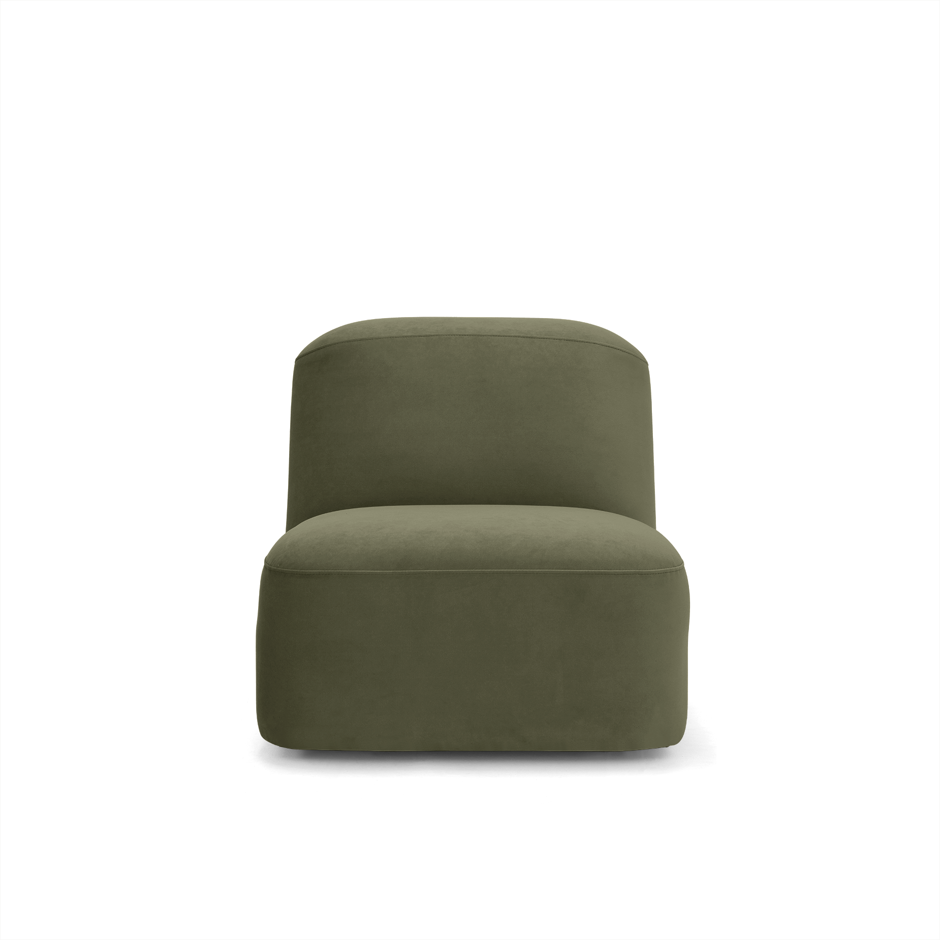 Muse Armless Modular Piece - [ Malibu Matcha ]