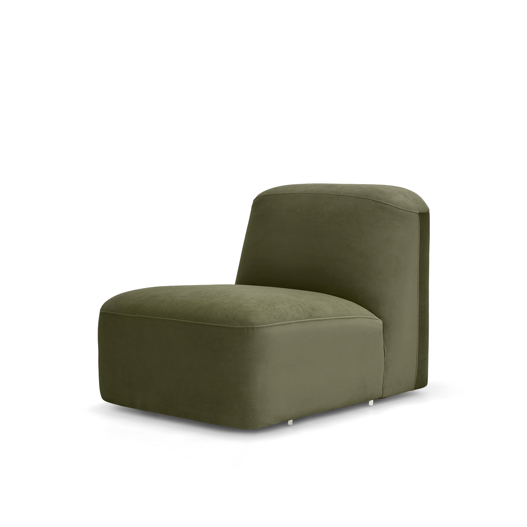 Muse Armless Modular Piece - [ Malibu Matcha ]