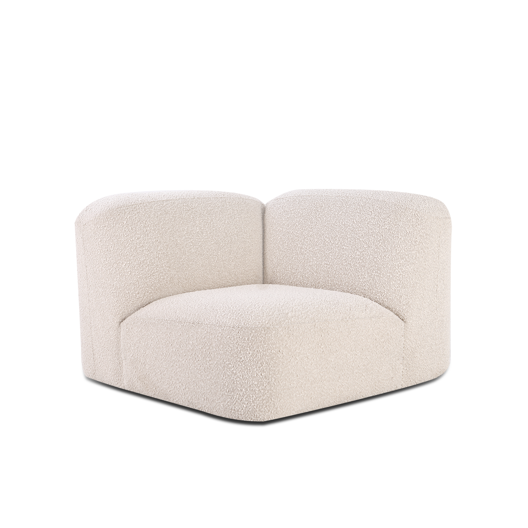 Muse Corner Modular Piece - [ Bronte La Creme ]
