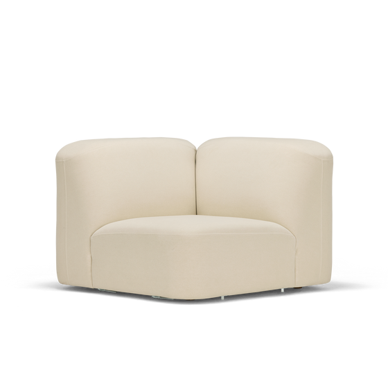 Muse Corner Modular Piece - [ Cabarita Natural ]