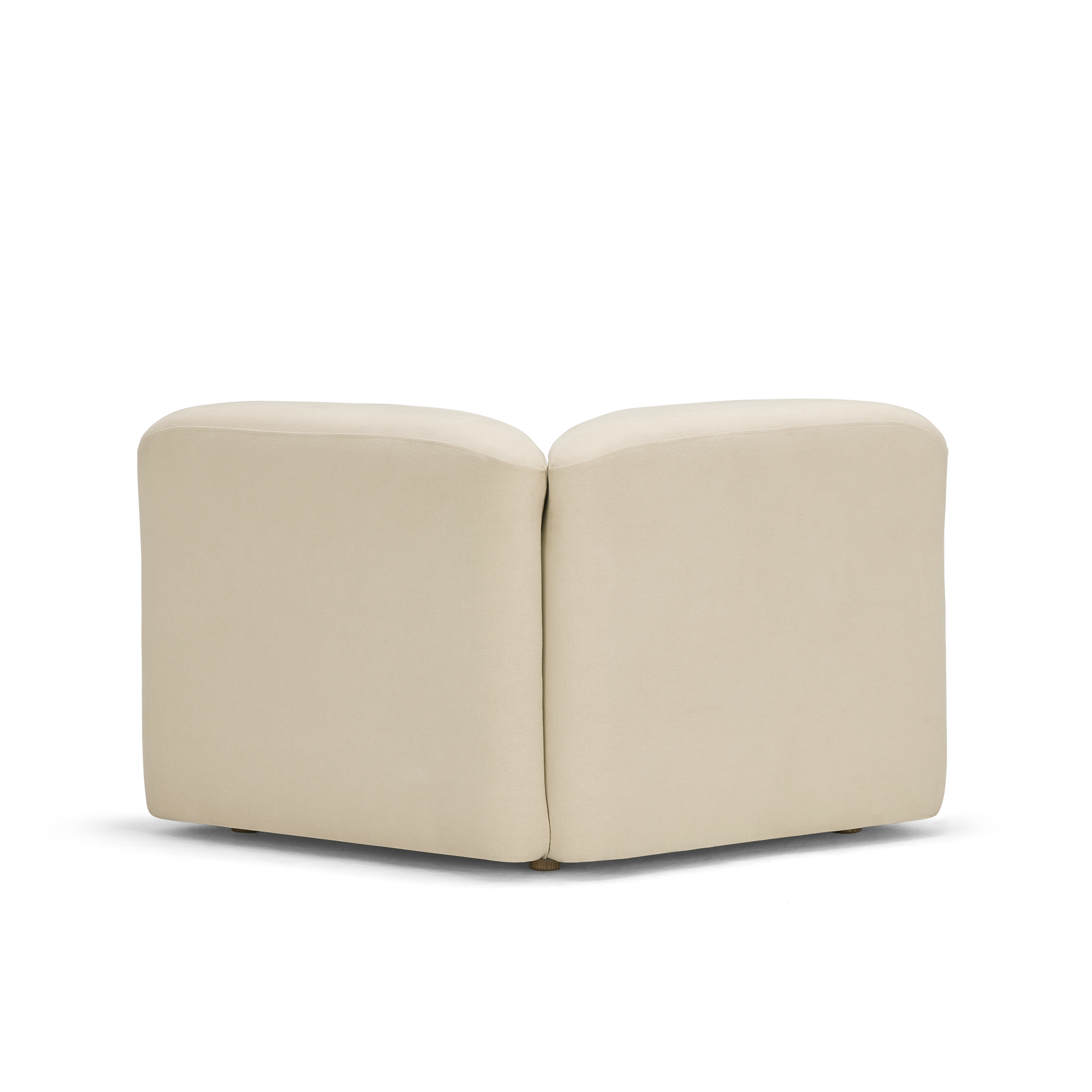 Muse Corner Modular Piece - [ Cabarita Natural ]