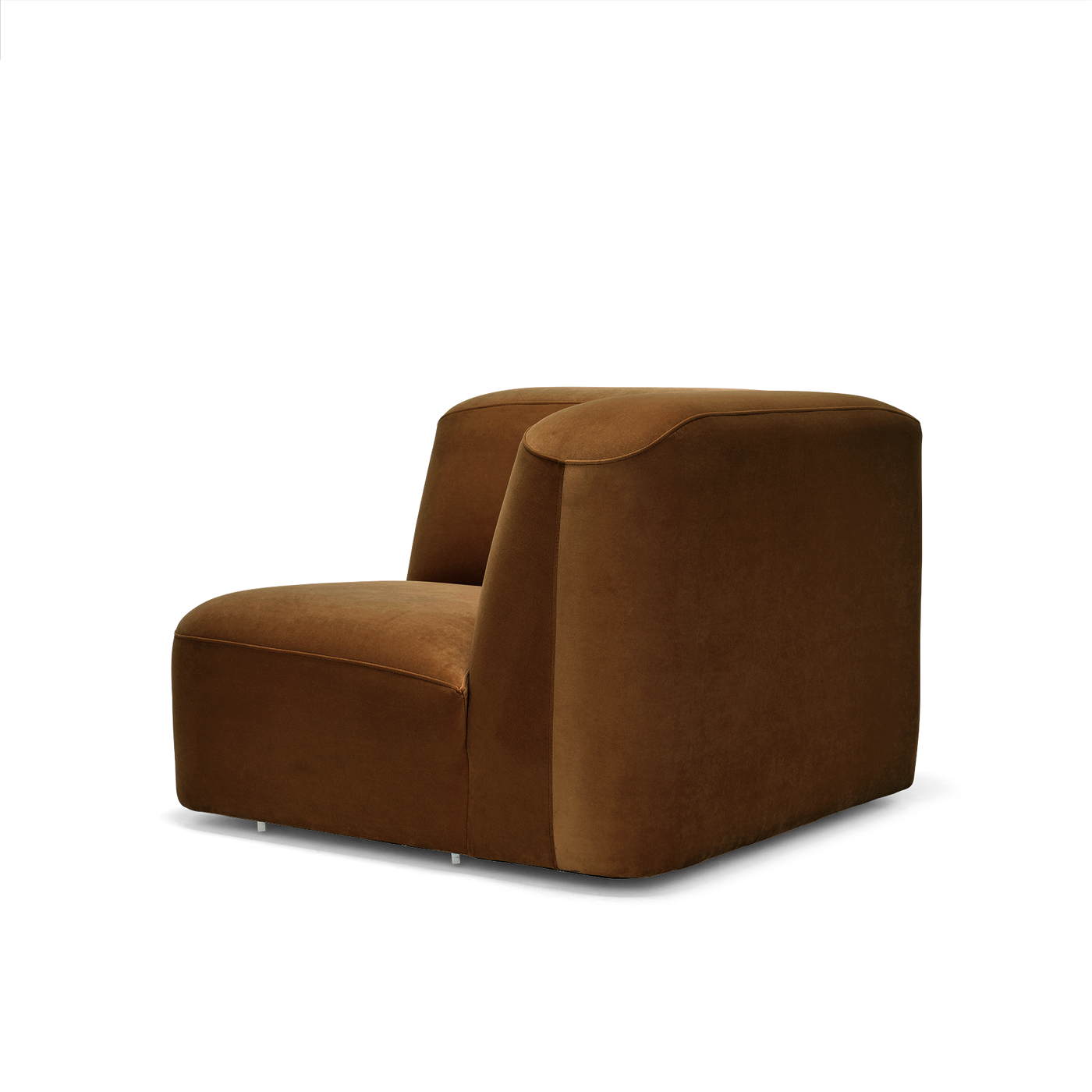 Muse Corner Modular Piece - [ Malibu Cognac ]