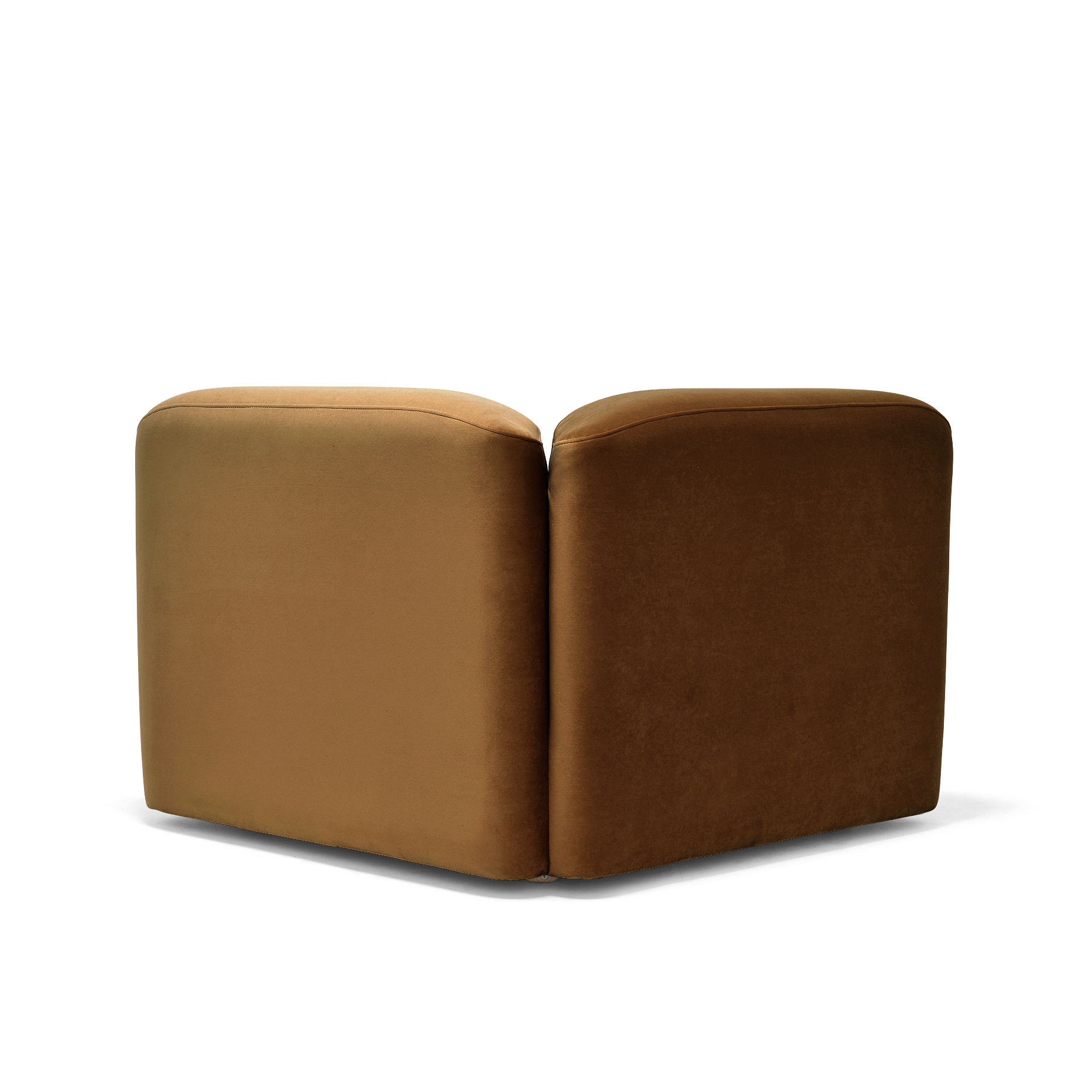 Muse Corner Modular Piece - [ Malibu Cognac ]