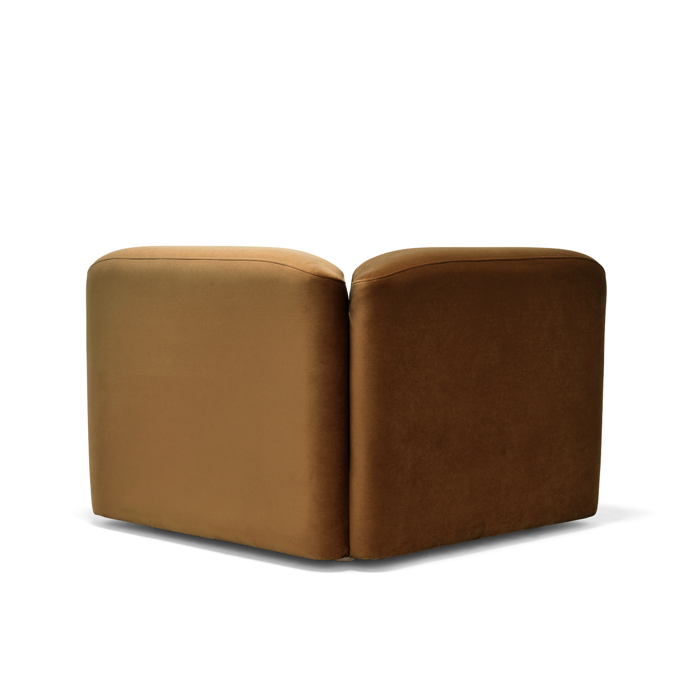 Muse Corner Modular Piece - [ Malibu Cognac ]