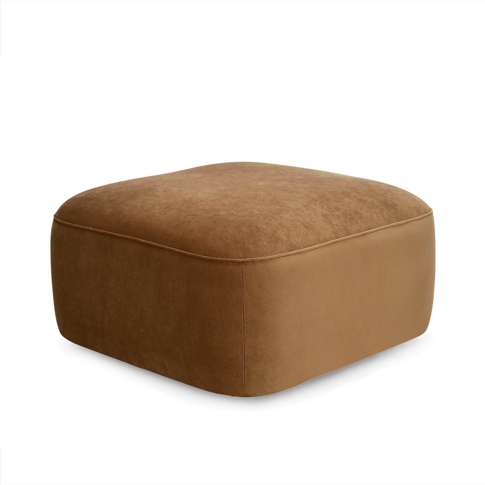 Muse Ottoman - [ Malibu Cognac ]