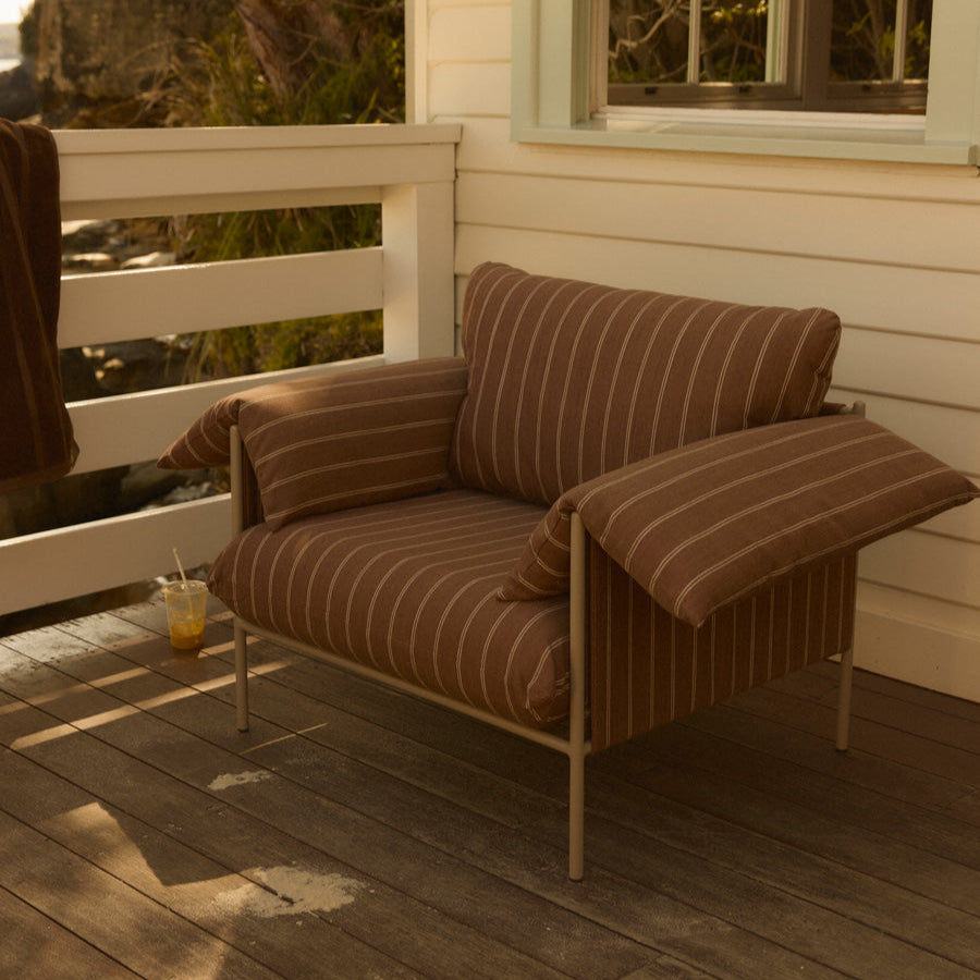 Alva Outdoor Armchair - [ Terra Rossa ]