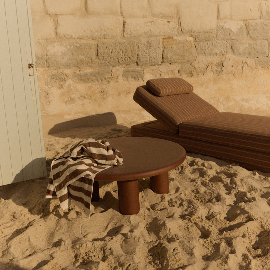 Earth Outdoor Coffee Table - [ Concrete Rossa ]