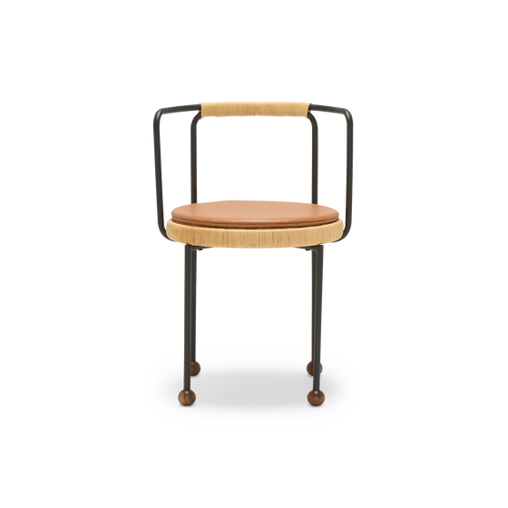 Pierre Dining Chair - [ Simpson Tan ]