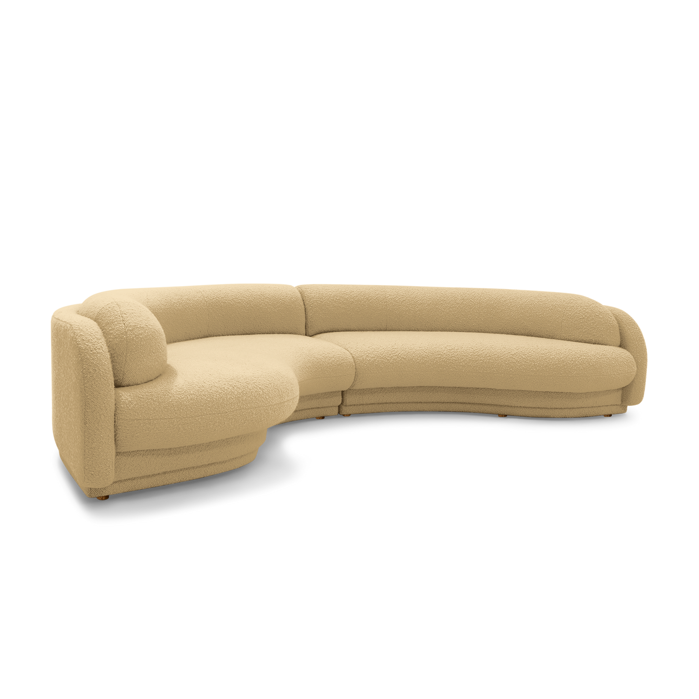 Poet 4 Seat LAF Terminal Sofa - [ Airlie Camel ]