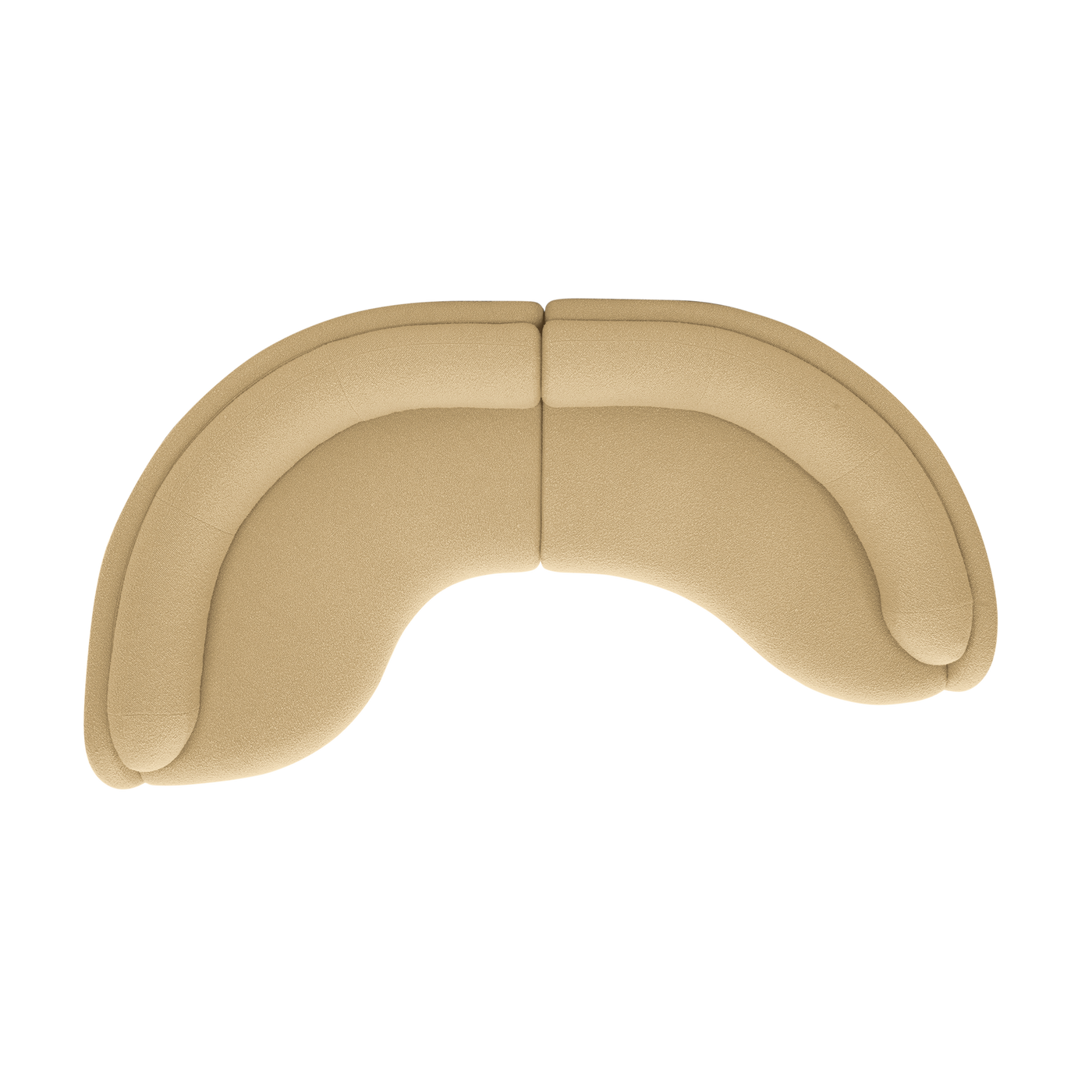 Poet 4 Seat LAF Terminal Sofa - [ Airlie Camel ]