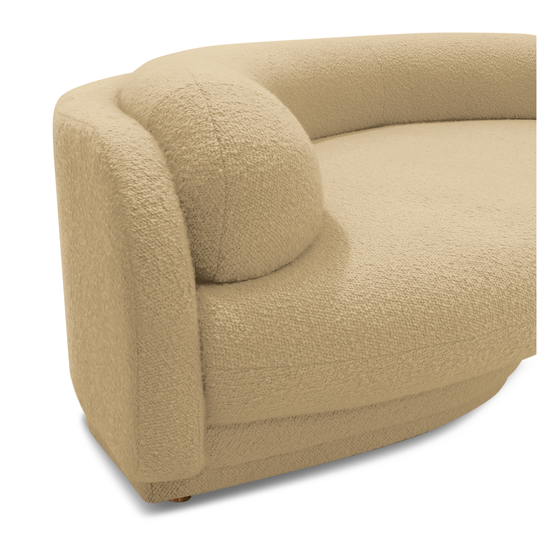 Poet 4 Seat LAF Terminal Sofa - [ Airlie Camel ]