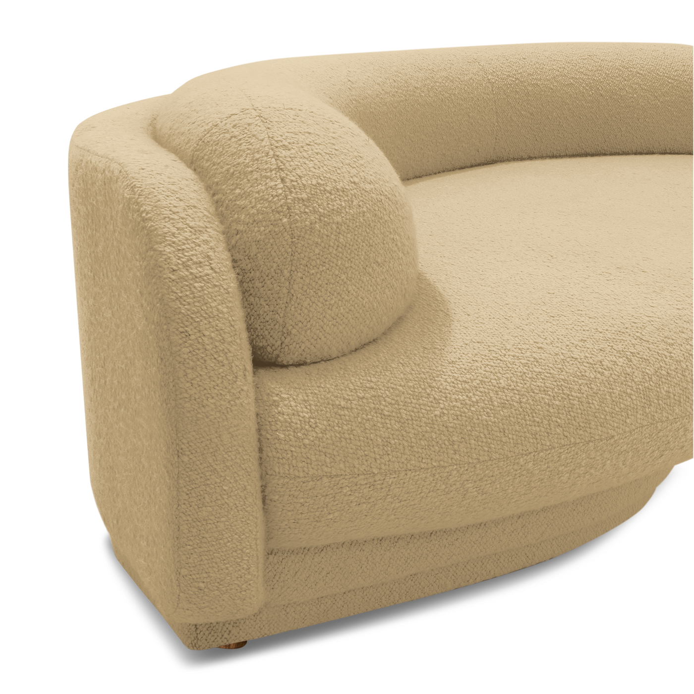 Poet 4 Seat LAF Terminal Sofa - [ Airlie Camel ]
