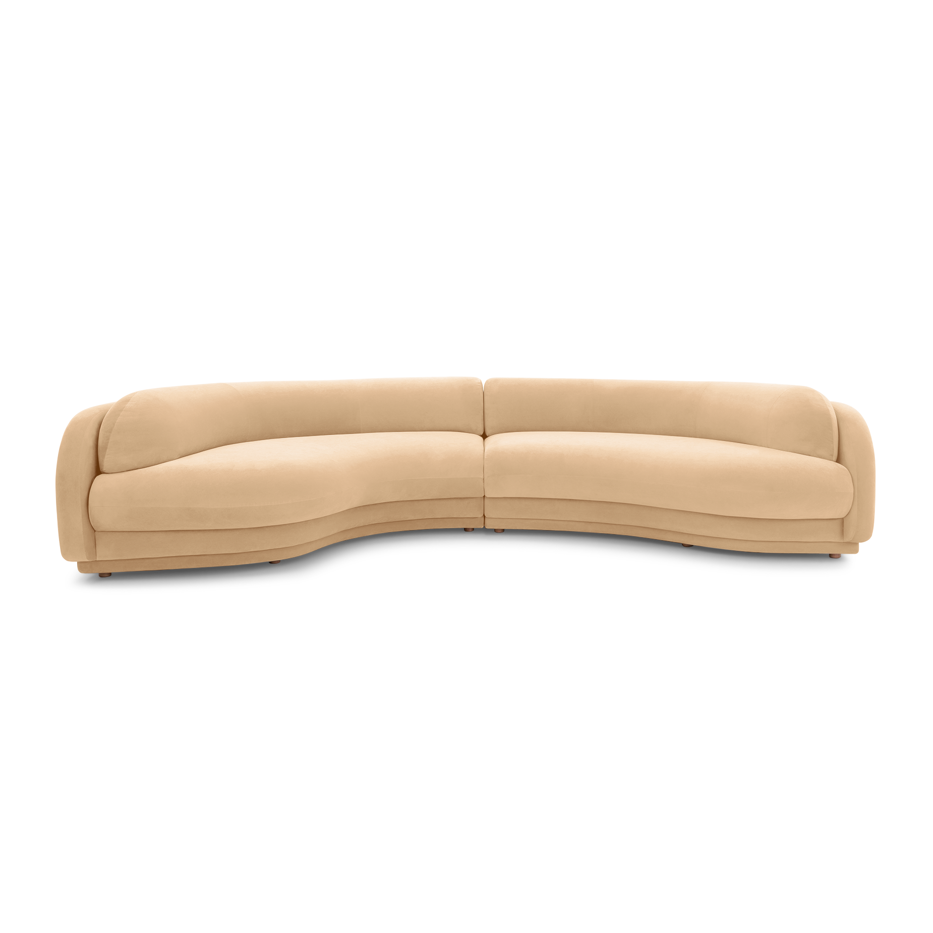 Poet 4 Seat LAF Terminal Sofa - [ Malibu Dune ]