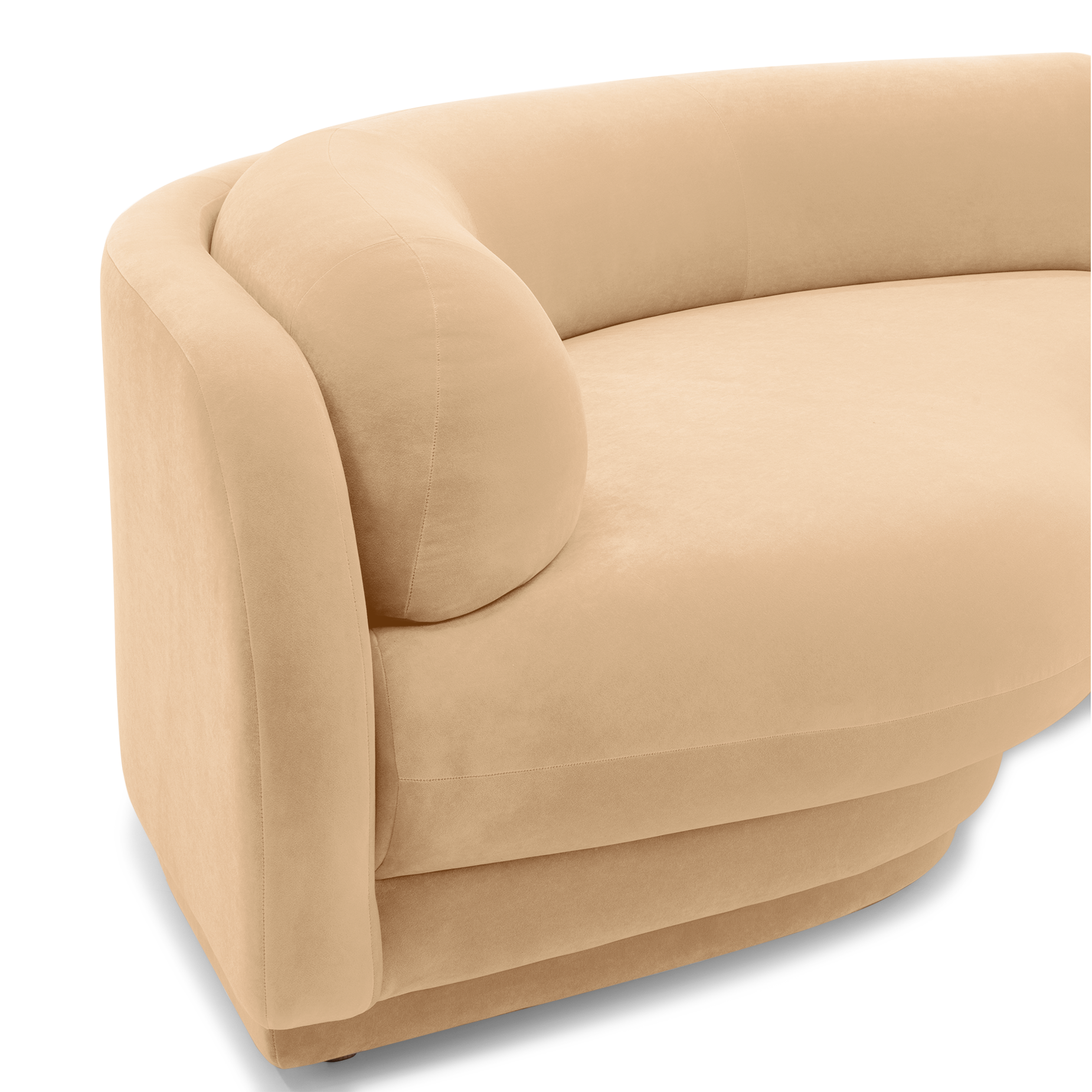 Poet 4 Seat LAF Terminal Sofa - [ Malibu Dune ]