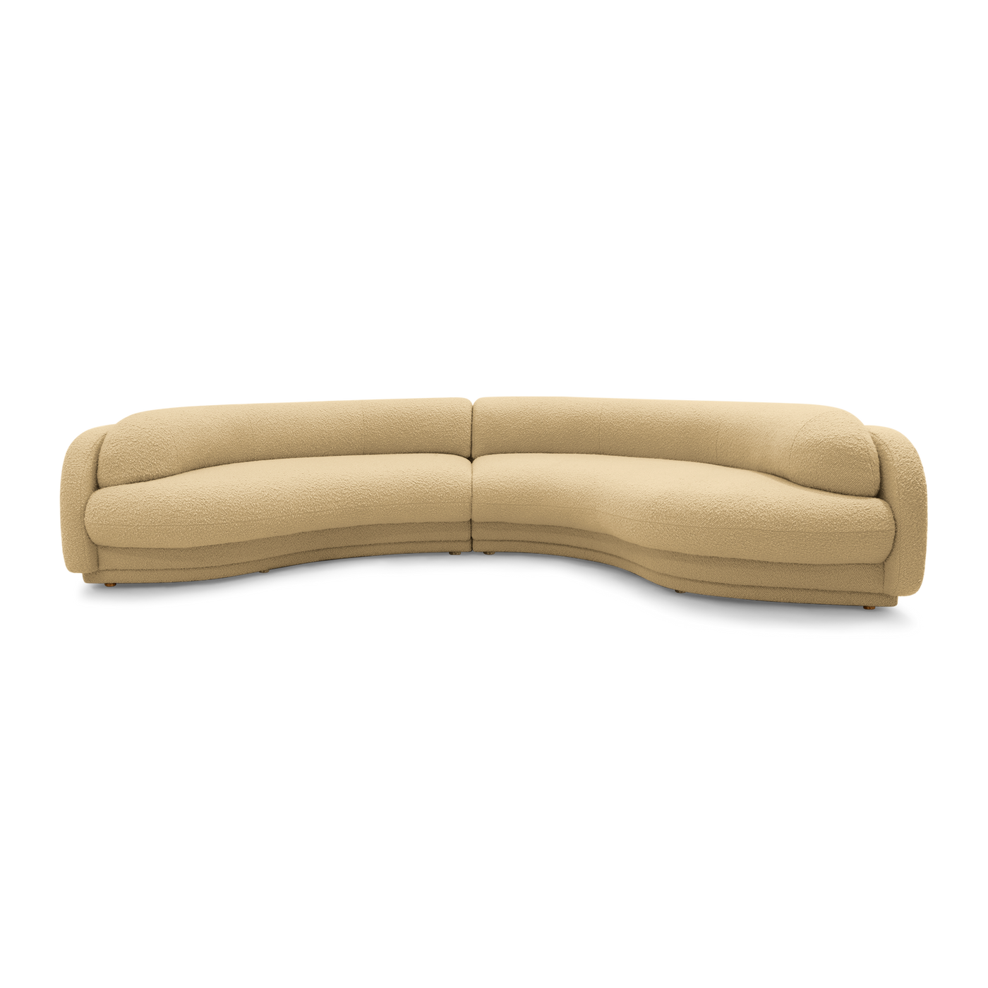 Poet 4 Seat RAF Terminal Sofa - [ Airlie Camel ]