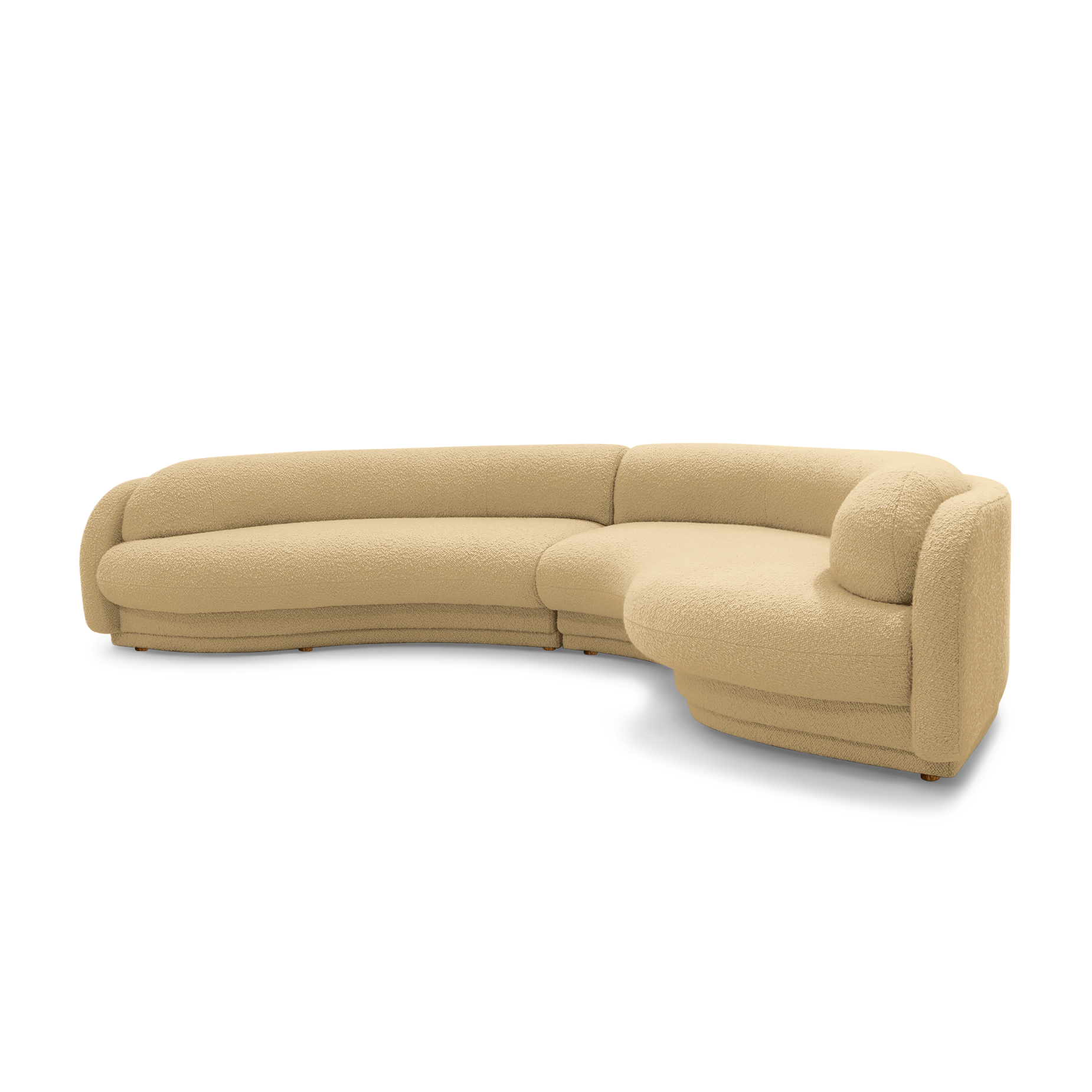 Poet 4 Seat RAF Terminal Sofa - [ Airlie Camel ]