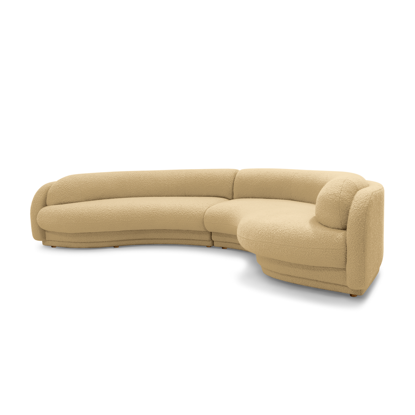 Poet 4 Seat RAF Terminal Sofa - [ Airlie Camel ]