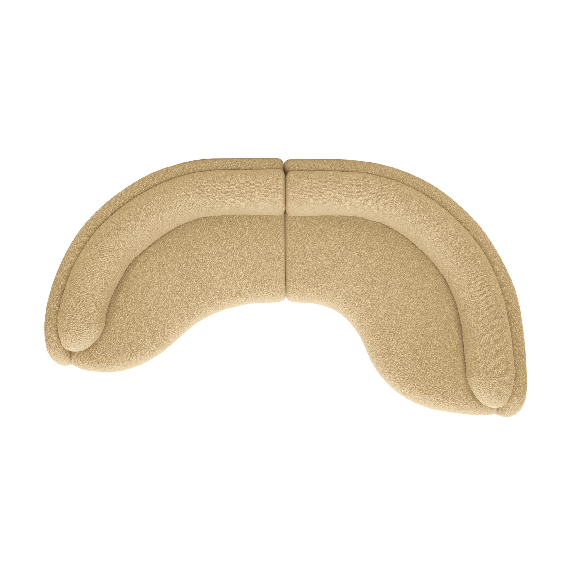 Poet 4 Seat RAF Terminal Sofa - [ Airlie Camel ]