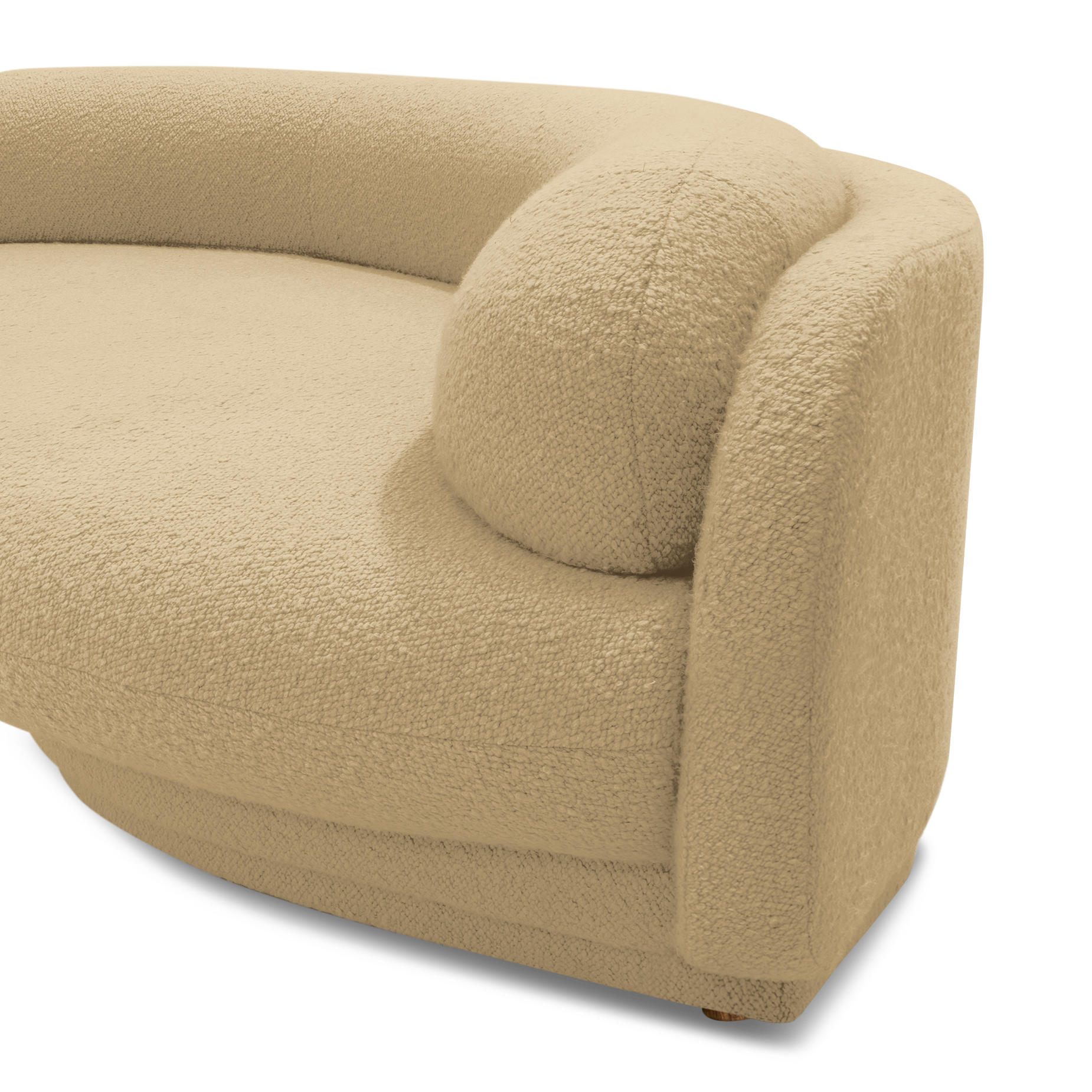 Poet 4 Seat RAF Terminal Sofa - [ Airlie Camel ]
